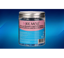 Nikk Mole face and eyebrow wax "Blueberry" in granules