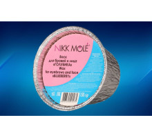  Nikk Mole face and eyebrow wax "Blueberry" in briquette