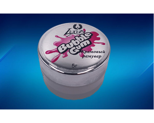 Cream remover with the flavor Bubble Gum