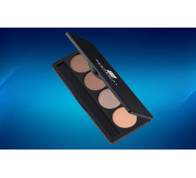 Professional palette brow Powder Pick — 4 color, warm range
